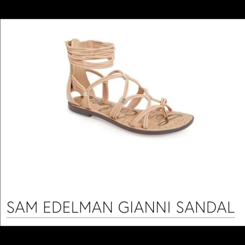 Sam Edelman Gianni Sandal in Nude